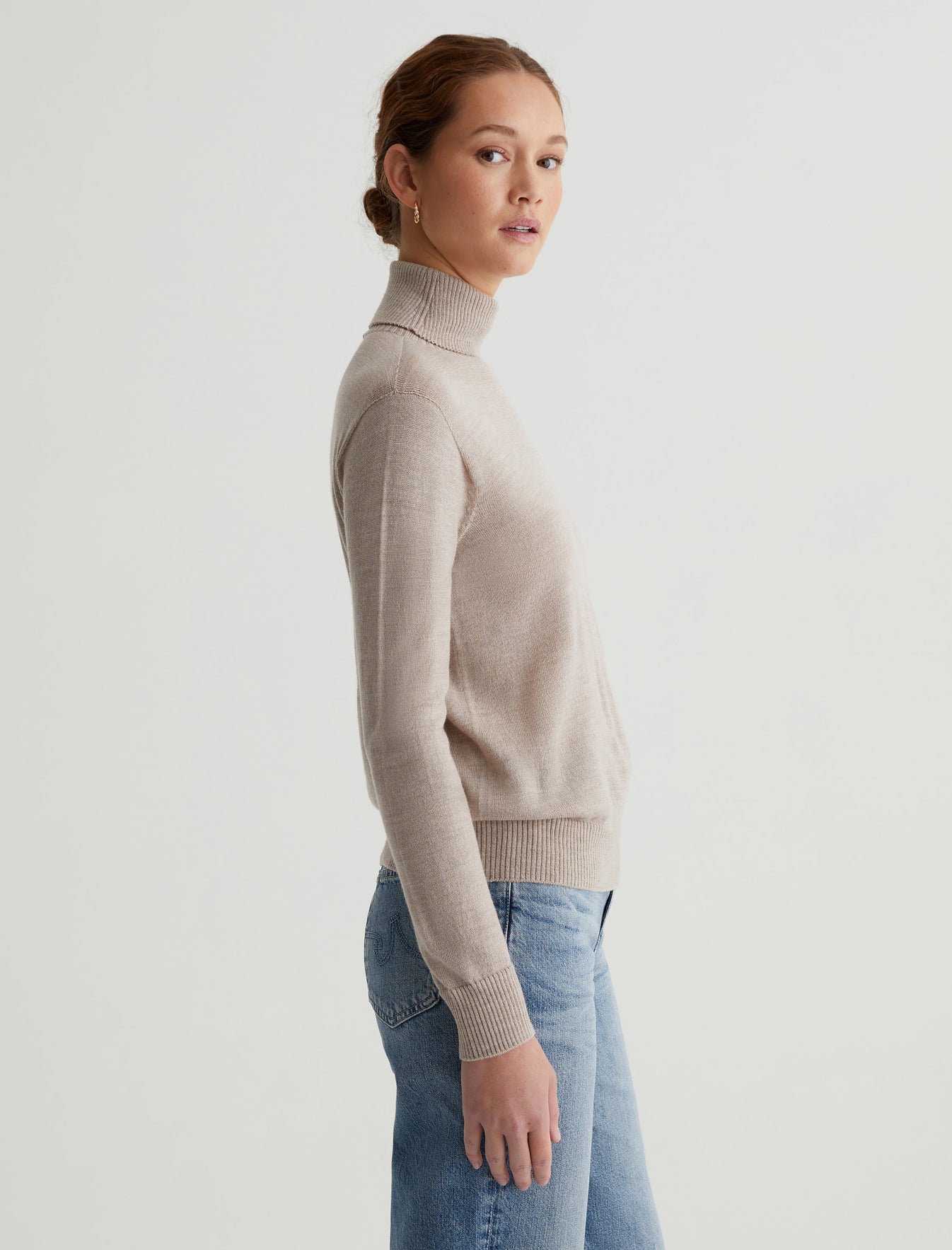 Zuri Turtleneck|Classic Fit Long Sleeve Turtle Neck Sweater